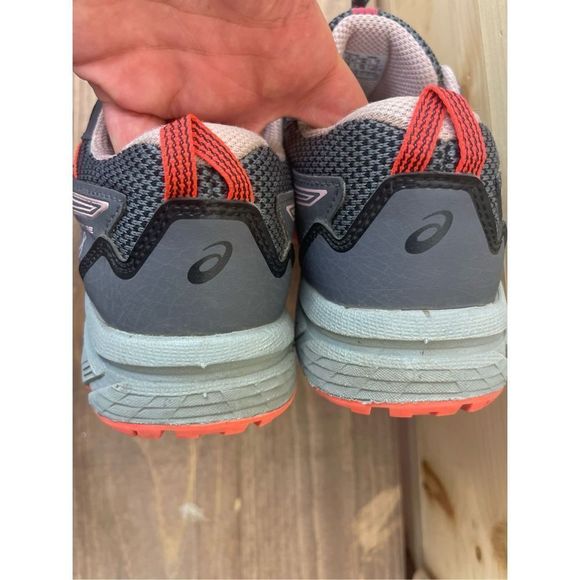 Asics Gel-Venture 8 Women's Trail Running Shoes in Carrier Grey/Ginger Peach Siz - Picture 4 of 11